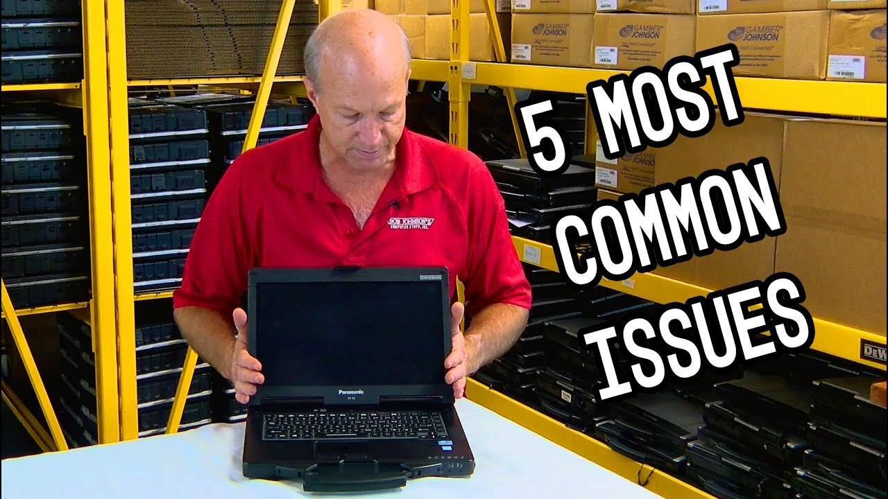 Bob looks at some of the common issues with the Panasonic Toughbook CF-53